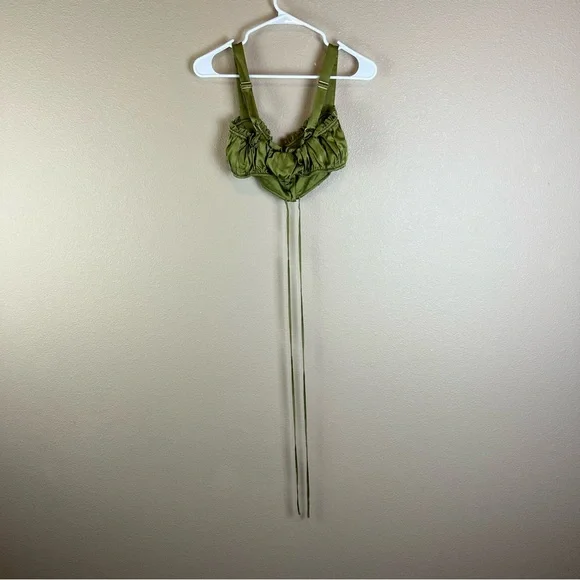 Nicholas Tracy silk crop top and shorts set - Picture 6 of 16